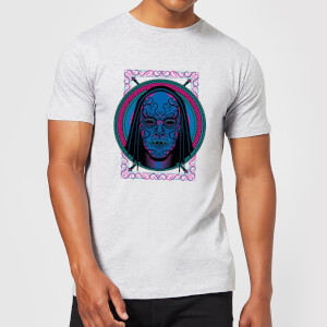 Harry Potter Neon Todesser Mask Herren T-Shirt - Grau