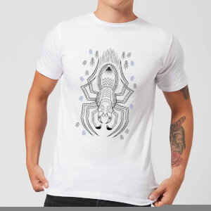 Harry Potter Aragog Line Art Herren T-Shirt - Weiß