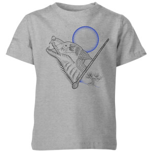 Harry Potter Werewolf Line Art Kids' T-Shirt - Grey