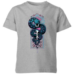 Camiseta Harry Potter Nagini Neón - Niño - Gris
