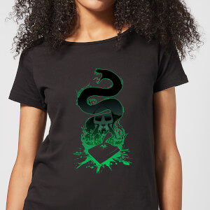 T-Shirt Femme Silhouette de Nagini - Harry Potter - Noir