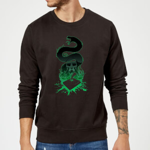 Harry Potter Basilisk Silhouette Sweatshirt - Black