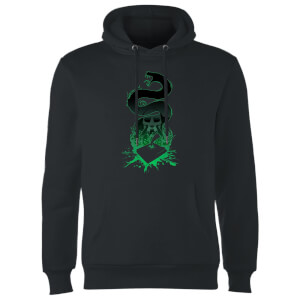 Sweat à Capuche Homme Silhouette de Nagini - Harry Potter - Noir