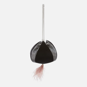 The Volon Women's Cindy Feather Bag - Velvet Black