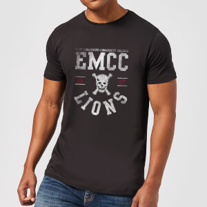 East Mississippi Community College Lions Men's T-Shirt - Black