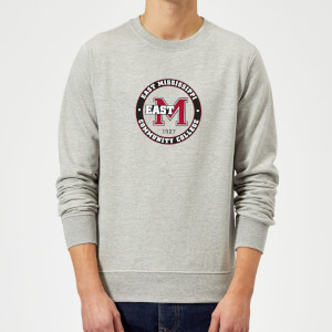 East Mississippi Community College Seal Sweatshirt - Grey