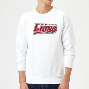 East Mississippi Community College Lions Script Logo Sweatshirt - White
