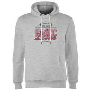 East Mississippi Community College Lions Distressed Hoodie - Grey