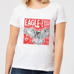 Natural History Museum Eagle Eyed Women's T-Shirt - White