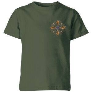Natural History Museum Bees Kids' T-Shirt - Forest Green