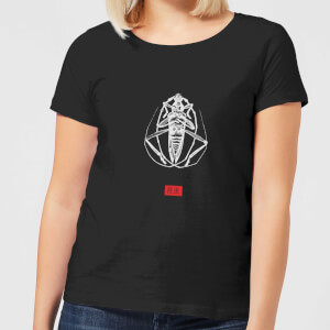 Natural History Museum Bug Fashion Print Women's T-Shirt - Black