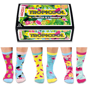 United Oddsocks Women's Tropicool Socks Gift Set