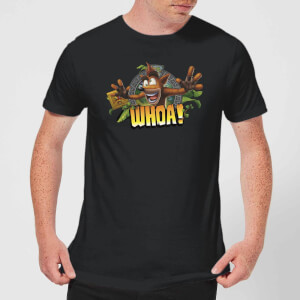 Crash Bandicoot WHOA! Men's T-Shirt - Black