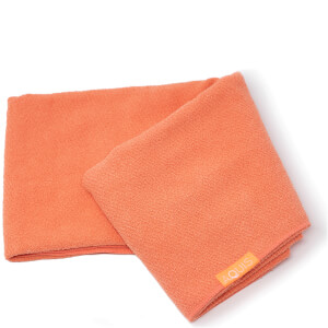 Aquis Lisse Luxe Hair Towel - Tangerine Sunrise