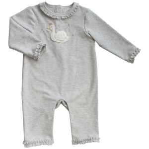 Albetta Crochet Swan Babygrow - 0-3 Months