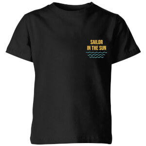 My Little Rascal Sailor In The Sun Kids' T-Shirt - Black