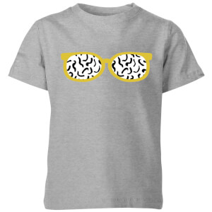 My Little Rascal Glasses Kids' T-Shirt - Grey