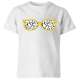 My Little Rascal Glasses Kids' T-Shirt - White