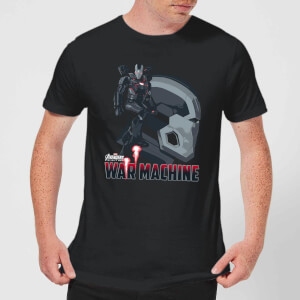Avengers War Machine Men's T-Shirt - Black