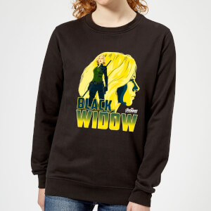 Sudadera Marvel Vengadores Viuda Negra - Mujer - Negro