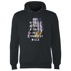 Sweat à Capuche Homme The Strongest Will Avengers - Noir