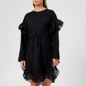 See By Chloé Women's Embellished T-Shirt Dress - Black