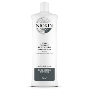 NIOXIN 3-part System 2 Scalp Therapy Revitalising Conditioner for Natural Hair with Progressed Thinning 1000ml
