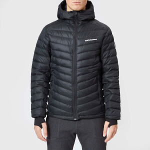 Peak Performance Men's Frost Down Hooded Jacket - Black