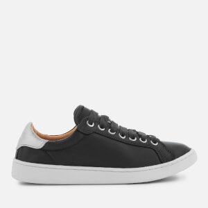 UGG Women's Milo Full Grain Leather Low Top Trainers - Black