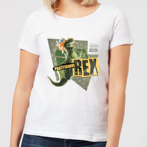 Toy Story Partysaurus Rex Women's T-Shirt - White