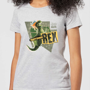 Toy Story Partysaurus Rex Women's T-Shirt - Grey