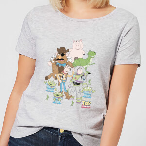 Toy Story Group Shot Women's T-Shirt - Grey