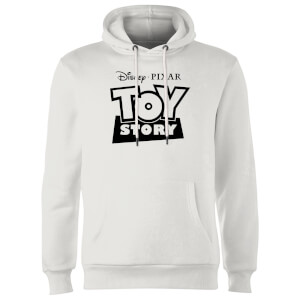 Toy Story Logo Outline Hoodie - White