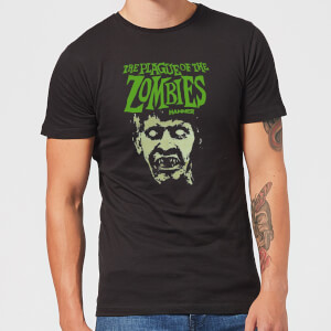 Hammer Horror Plague Of The Zombies Portrait Men's T-Shirt - Black