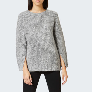 MICHAEL MICHAEL KORS Women's Split Sleeve Crew Neck Sweatshirt - Derby Heather