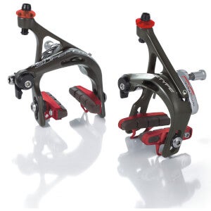 Miche Supertype RS Brakes Pair - Black/Red