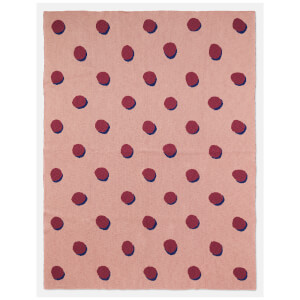 Ferm Living Double Dot Blanket - Rose