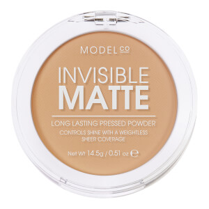 ModelCo Invisible Matte Pressed Powder - Natural Beige