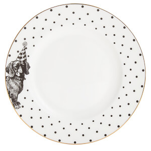 Yvonne Ellen Party Pup Side Plate - White