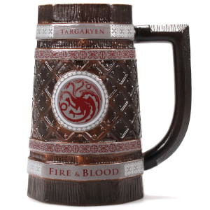 Game of Thrones Embossed Stein - Targaryen