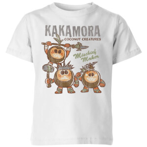 T-Shirt Enfant Kakamora Vaiana, la Légende du bout du monde Disney - Blanc