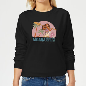Sweat Femme Read The Sea Vaiana, la Légende du bout du monde Disney - Noir