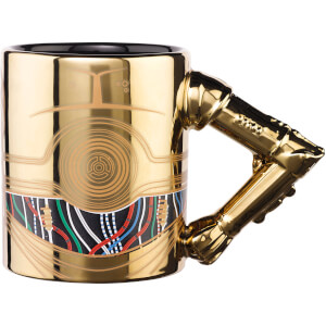 Meta Merch Star Wars C-3PO Tasse mit Henkel in Armform