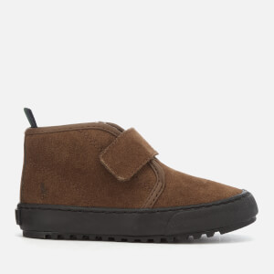 Polo Ralph Lauren Toddlers' Chett EZ Suede Velcro Chukka Boots - Snuff