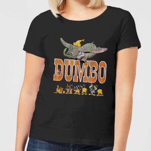 T-Shirt Femme Le Seul et l'Unique Dumbo Disney - Noir