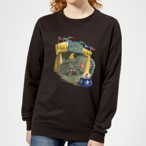 Sweat Femme Cirque Dumbo Disney - Noir