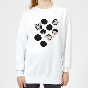 Dumbo Peekaboo Women's Sweatshirt - White