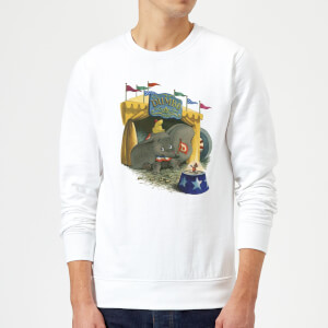 Dumbo Circus Sweatshirt - White