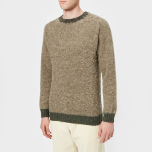 Howlin' Men's Captain Harry Trim Detail Knitted Jumper - Reflection