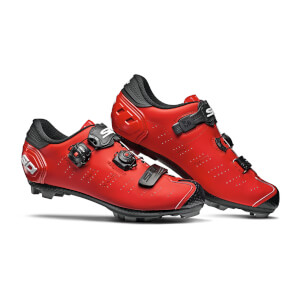 Sidi Dragon 5 SRS Matt MTB Shoes - Matt Red/Black